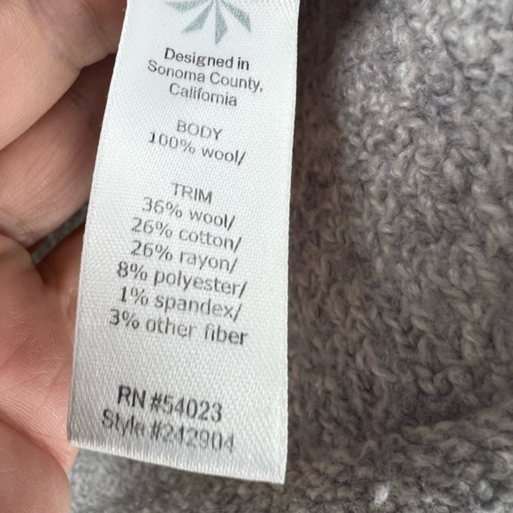 Athleta Brindle Border Wool Pull Over Sweater In … - image 8